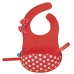B.box DISNEY - MINNIE MOUSE TRAVEL BIB + FLEXIBLE SPOON