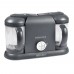 BEABA BABYCOOK DUO 4 IN 1 STEAMER BLENDER BABY FOOD MAKER - DARK GREY